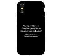 Shakespeare Shirt By My Soul I Swear Quote Shakespeare Quote Case for iPhone X/XS