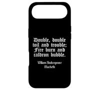 Shakespeare Shirt Double Double Toil And Trouble Quote Case for iPhone Air