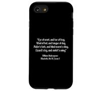 Shakespeare Shirt Eye Of Newt Toe Of Frog Shakespeare Quote Case for iPhone SE (2020) / 7/8