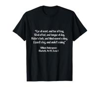 Shakespeare Shirt Eye of Newt Toe of Frog Shakespeare Quote T-Shirt