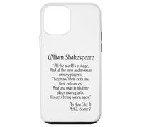 Shakespeare Shirt Quote - All The World's A Stage Case for iPhone 12 mini