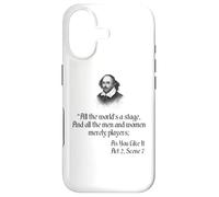 Shakespeare Shirt Quote - All The World's A Stage Case for iPhone 17