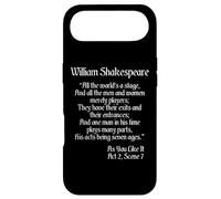 Shakespeare Shirt Quote - All The World's A Stage Case for iPhone Air