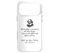 Shakespeare Shirt Quote - Friendship is Constant Case for iPhone 17 Pro Max
