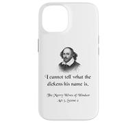 Shakespeare Shirt Quote from The Merry Wives of Windsor Case for iPhone 14