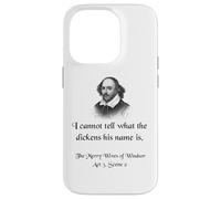 Shakespeare Shirt Quote from The Merry Wives of Windsor Case for iPhone 14 Pro