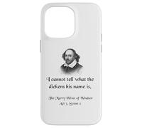 Shakespeare Shirt Quote from The Merry Wives of Windsor Case for iPhone 14 Pro Max