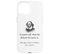 Shakespeare Shirt Quote from The Merry Wives of Windsor Case for iPhone 15