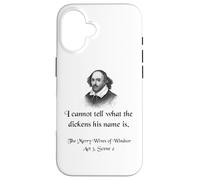 Shakespeare Shirt Quote from The Merry Wives of Windsor Case for iPhone 16
