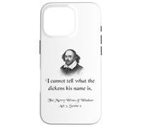 Shakespeare Shirt Quote from The Merry Wives of Windsor Case for iPhone 16 Pro
