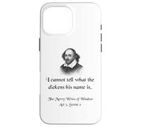Shakespeare Shirt Quote from The Merry Wives of Windsor Case for iPhone 16 Pro Max