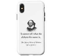 Shakespeare Shirt Quote from The Merry Wives of Windsor Case for iPhone X/XS