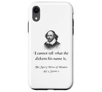 Shakespeare Shirt Quote from The Merry Wives of Windsor Case for iPhone XR