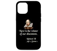 Shakespeare Shirt Quote Now is the Winter of Our Discontent Case for iPhone 12/12 Pro