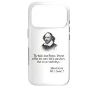 Shakespeare Shirt Quote The Fault Dear Brutus, Julius Caesar Case for iPhone 17 Pro