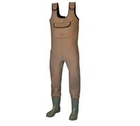 Shakespeare Sigma Neoprene Chest Waders, Overalls, Waders, For Wading , Fly Fishing , Hunting , Muck Work, Unisex, Grey/Green, EU 42 | UK 8 |US 9