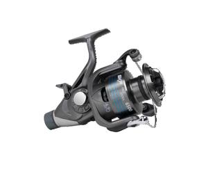 Shakespeare SKP FS Fishing Reel, Versatile Reel, 4500 and 6500, Double Handle, Free Spool, Coarse, Carp, Spin and More, 4000, Silver