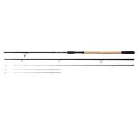 Shakespeare Superteam SFX Plus Feeder Rod - Dedicated Blank Actions for Distance Fishing, 3 Tip Options (30-180g), EVA/Cork Handle, Oversized 'Distance' Guides, Carbon Weave Detailing 11ft, 80g