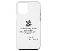 Shakespeare T-Shirt - That One May Smile and Smile Quote Case for iPhone 12 mini