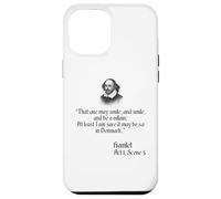 Shakespeare T-Shirt - That One May Smile and Smile Quote Case for iPhone 12 Pro Max