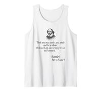 Shakespeare T-Shirt - That One May Smile and Smile Quote Tank Top