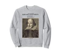Shakespeare Will Power Literature Vintage Shakespeare Poster Sweatshirt