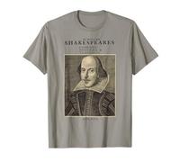 Shakespeare Will Power Literature Vintage Shakespeare Poster T-Shirt