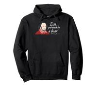Shakespeare Winter's Tale Bear Quote Literary Theatre Humor Pullover Hoodie