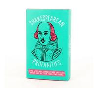 Gift Republic 100 Shakespearian Profanities Old English Insults Rude Shakespeare Quotes Trivia Cards Funny Adult Gift English Literature Novelty Fun, Green