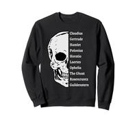 Shakespeare's Hamlet Cast & Skull Sweatshirt