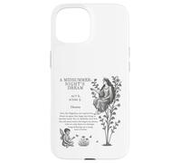 Shakespeare's Midsummer Night Dream Classic Comedy graphic Case for iPhone 15