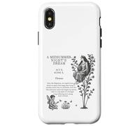 Shakespeare's Midsummer Night Dream Classic Comedy graphic Case for iPhone X/XS