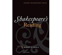 Shakespeare's Reading by Miola - 9780198711698