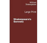 Shakespeare's Sonnets: Large Print