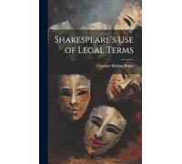 Shakespeare's use of Legal Terms