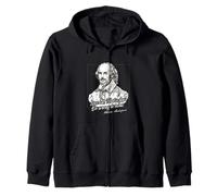 Shakespeare's Words of Wisdom English Literature Lovers Zip Hoodie