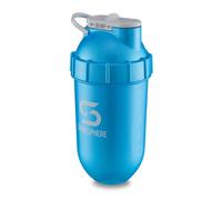 ShakeSphere Shaker 700mls "Tumbler Original" Metallic Cyan/White Logo in Bright Blue | Size: 700ml ShakeSphere Bright Blue 700ml