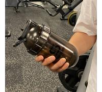 ShakeSphere Tumbler Tritan Black See Through Black | Size: 700ml ShakeSphere Black 700ml