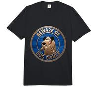 shakevision Dog Beware Comfort Colors Adult Heavyweight T-Shirt