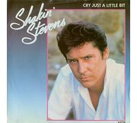 Shakin' Stevens - Cry Just A Little Bit - Love Me Tonight (45rpm, SC, PS)