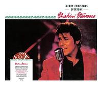 SHAKIN' STEVENS - MERRY CHRISTMAS EVERYONE RED WHITE MARBLE VINYL - - N3z