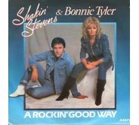 SHAKIN' STEVENS & TYLER, Bonnie - A rockin' good way / Why do you treat me this way / EPCA 4071 [Vinyl] SHAKIN' STEVENS & TYLER, Bonnie