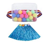 Shaking Swing Balls Game Funny Portable Interactive Toy with Belt | Shaking Swing Balls Party Game for Friends Groups Indoor Living Rooms Outdoor Courtyards Kids Adults