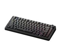 Shaking Tank x Aula F75 Gasket Mechanical Keyboard, 75% Wireless Hot Swappable Gaming Keyboard with Five-Layer Padding&Knob, Bluetooth/2.4GHz/USB-C, RGB (Black Gradient, LEOBOG Reaper Switch)