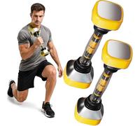 Shaking Weight Adjustable Dumbbell Set 22-66 lbs, Adjustable Weight Home Gym Equipment for Men & Women, Arm & Core Training, Chest Exercise Equipment Fitness Dumbbells 2PCS