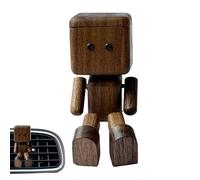Shaking Wood Man, Leg Shaking Wooden Man Car Ornaments, Little Wooden Figure That Sways, Automotive Interior Decorations Display Ornaments For Road Trip Home Desk Tabletop