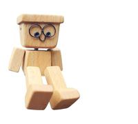 Shaking Wooden Man Figurine,Nemesis Now Figurines,The Muppets Gifts, with 12 Funny Faces, Handmade Wooden Toy Shaking Man Desk Ornament, Car Accessories for Men, Swaying Ornament for Home Office,