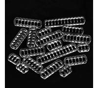 Shakmods 4mm Transparent Cable Comb Sets of 14 (see description for sizes)