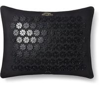 ShaktiMat Premium Acupressure Pillow, Level 3 in Shakti Black, Massage Muscles, Aid Sleep & Unlock Inner Tension | Similar to Acupuncture, No Needles Required | Organic Cotton Certified