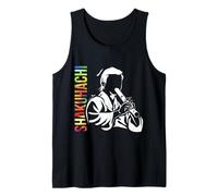 Shakuhachi Flute Japanese Music Bamboo Instrument Tank Top
